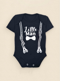 Боді для немовлят Dexter’s модель LittleManBlackBDSTDXT Фото
