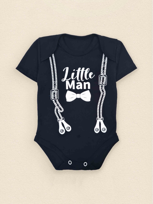 Боди для младенцев Dexter’s модель LittleManBlackBDSTDXT Фото