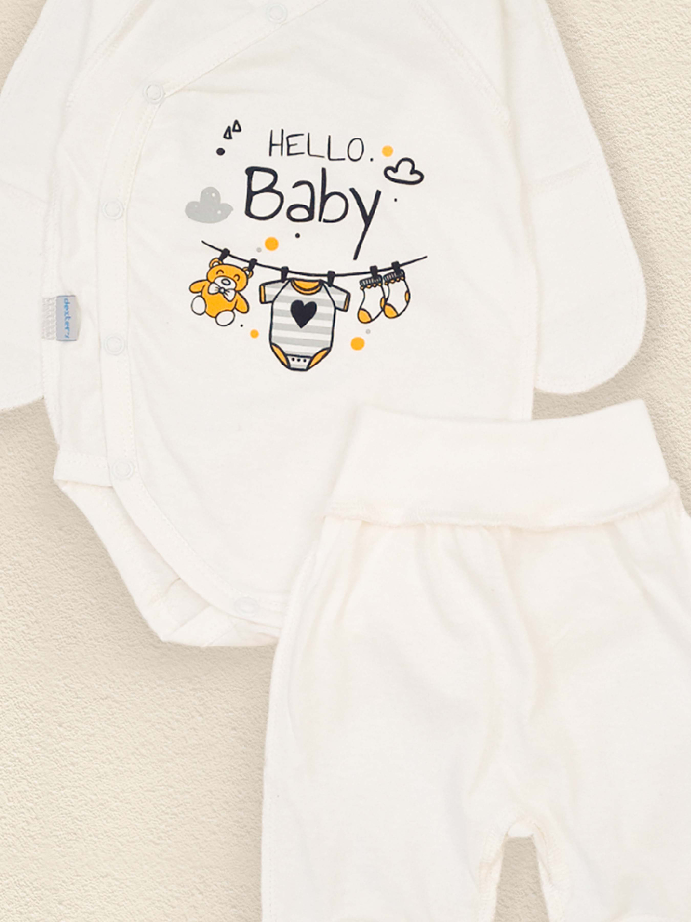 Комплект для немовлят Dexter’s модель HelloBabyMilkBDSTDXT Комплект для немовлят Dexter’s модель HelloBabyMilkBDSTDXT Фото