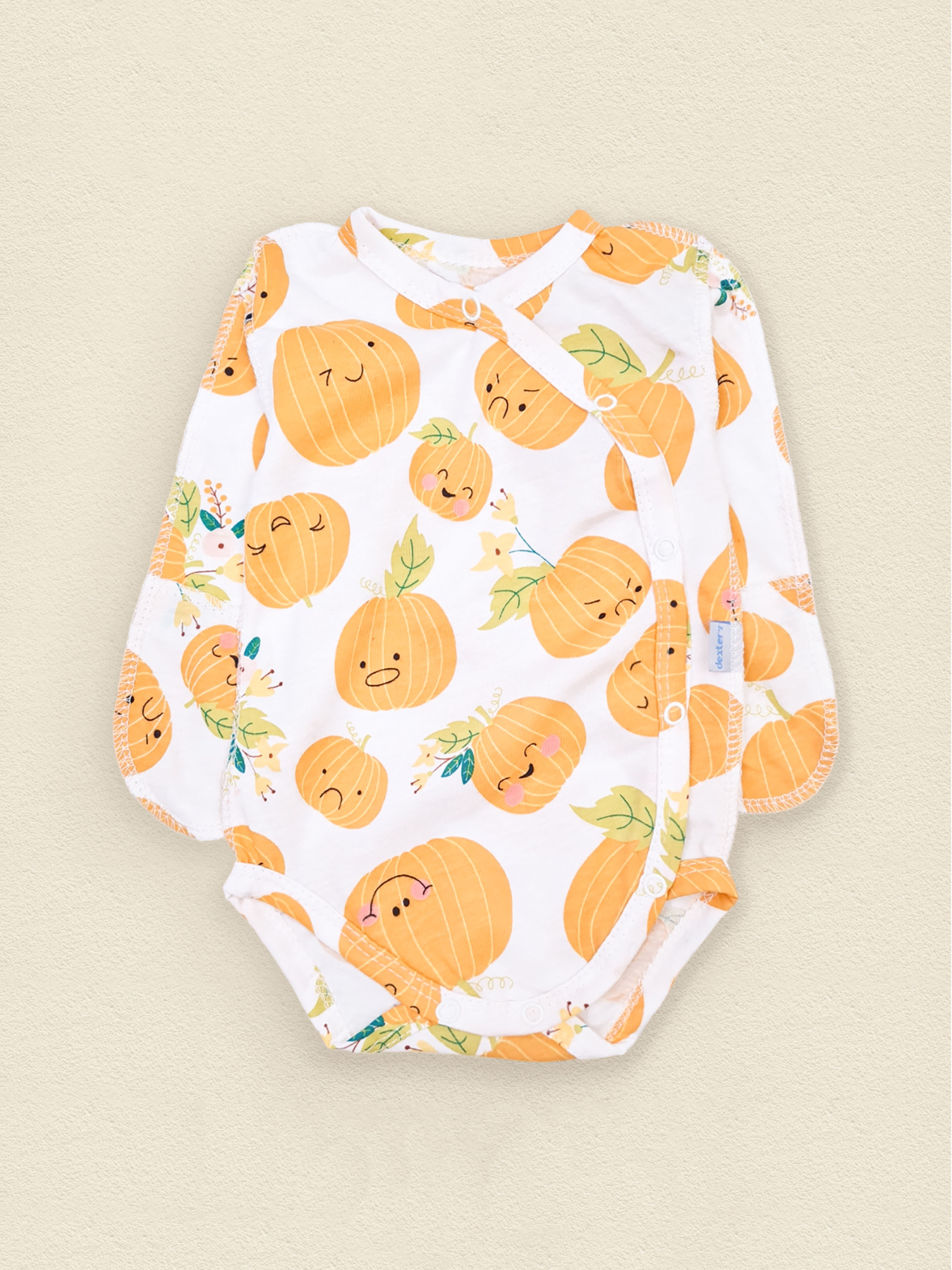 Боді для немовлят Dexter’s модель HappyPumpkinsWhiteOrange2BDSTDXT Боді для немовлят Dexter’s модель HappyPumpkinsWhiteOrange2BDSTDXT Фото