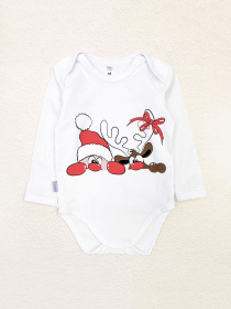 Боди для младенцев Dexter’s модель FestiveSantaWhiteBDSTDXT Фото