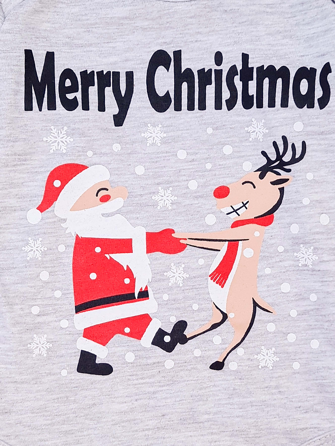 Боді для немовлят Dexter’s модель MerryChristmasGrayBDSTDXT Фото