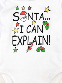Боди для младенцев Dexter’s модель SantaWhiteBDSTDXT Фото