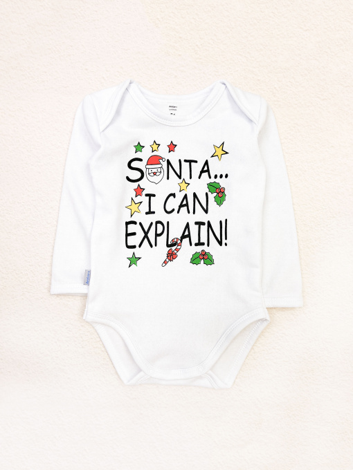Боди для младенцев Dexter’s модель SantaWhiteBDSTDXT Фото