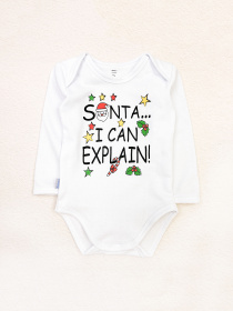 Боді для немовлят Dexter’s модель SantaWhiteBDSTDXT Фото