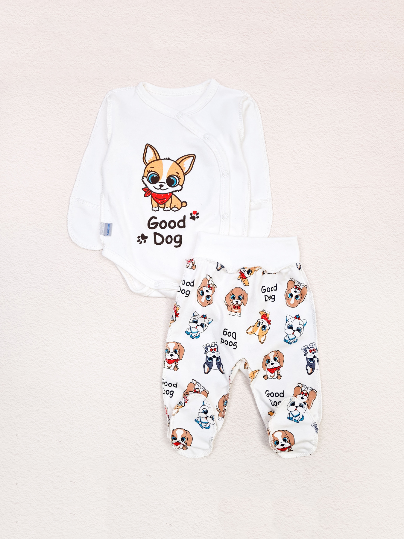 Комплект для немовлят Dexter’s модель PetsWhiteBDSTDXT Фото