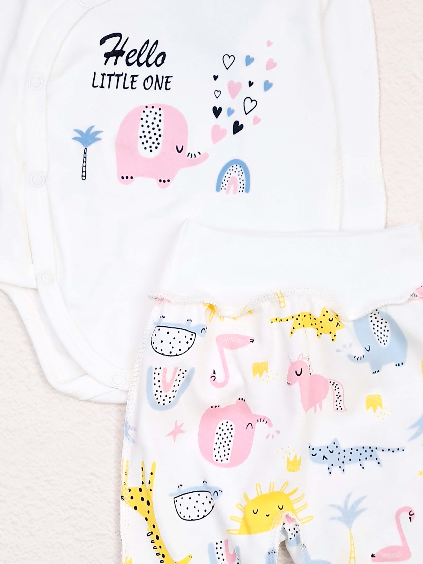 Комплект для младенцев Dexter’s модель FunnyAnimalsWhiteBDSTDXT Фото