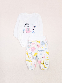 Комплект для младенцев Dexter’s модель FunnyAnimalsWhiteBDSTDXT Фото
