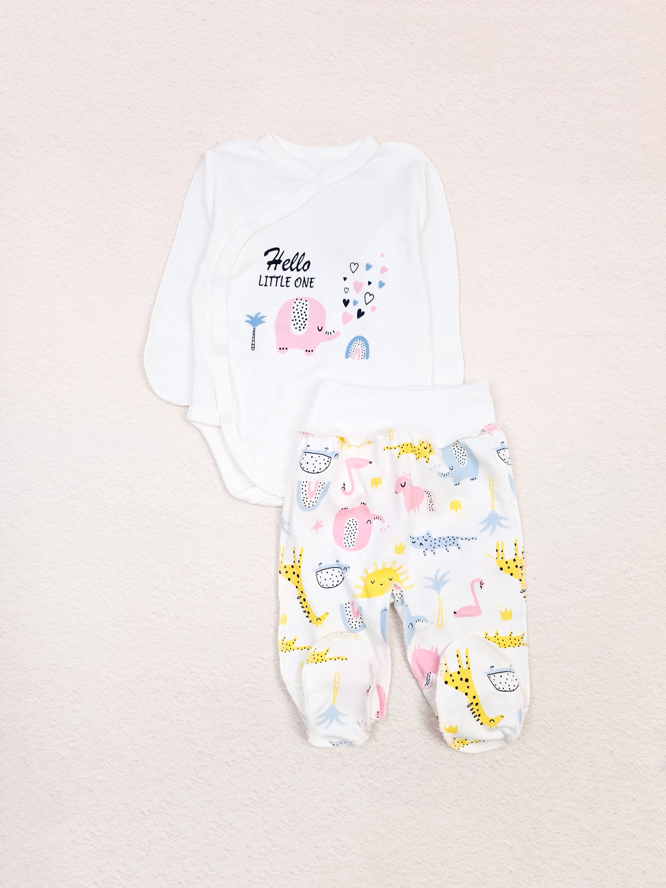 Комплект для немовлят Dexter’s модель FunnyAnimalsWhiteBDSTDXT Фото