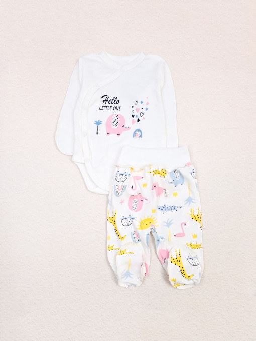 Комплект для немовлят Dexter’s модель FunnyAnimalsWhiteBDSTDXT Фото