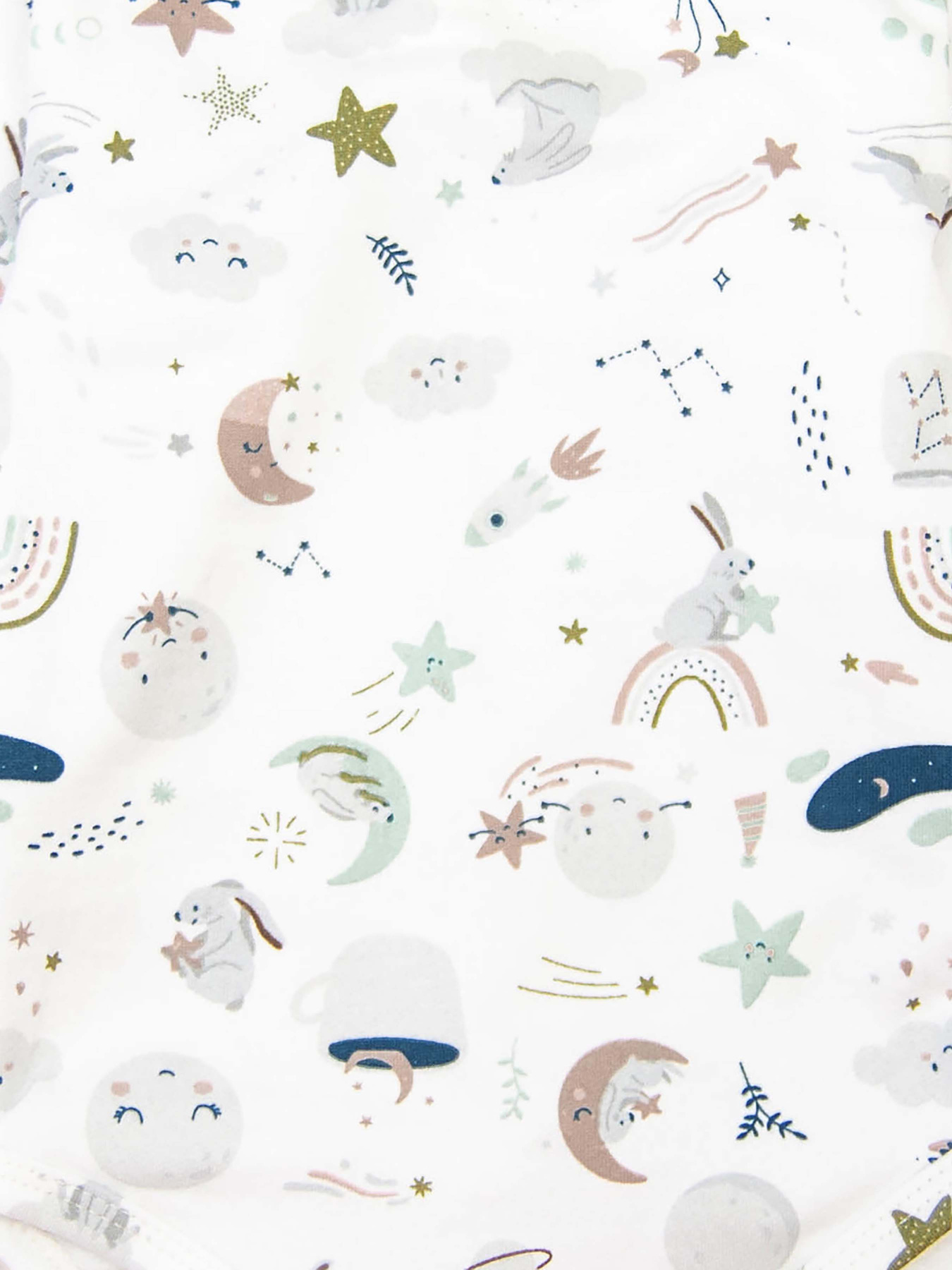 Боди для младенцев Dexter’s модель MoonBunnyMilkBDSTDXT Фото