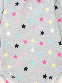 Боді для немовлят Dexter’s модель StarGrayPink2BDSTDXT Фото