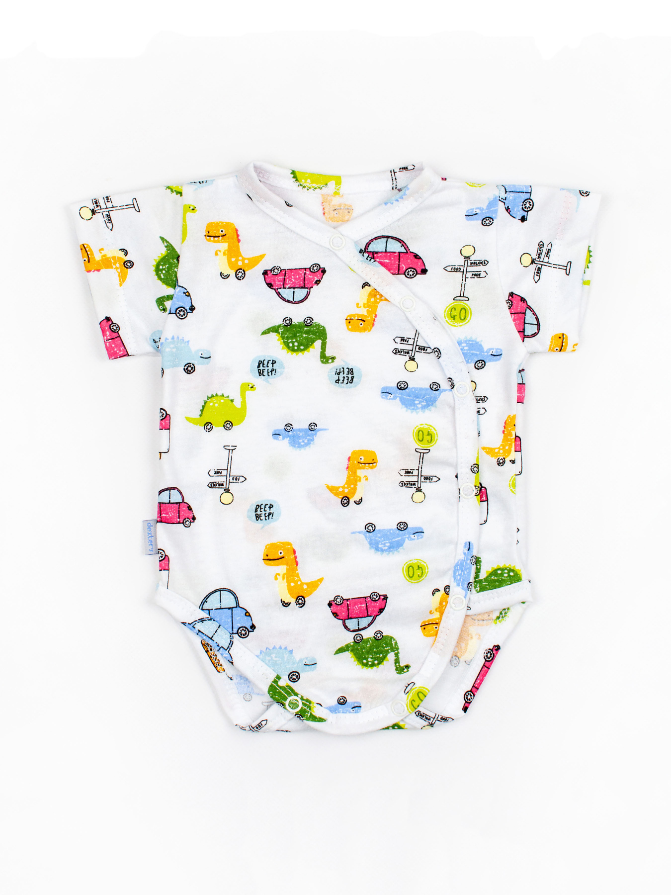 Боді для немовлят Dexter’s модель MachinesWhiteBDSTDXT Фото