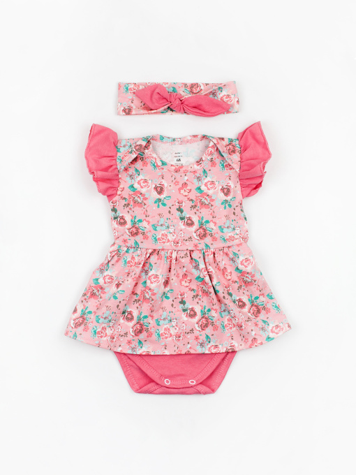 Комплект для младенцев Dexter’s модель FloralPinkBDSTDXT Фото