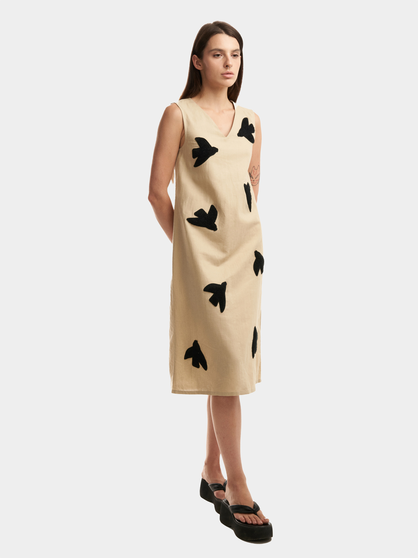 Платье миди КОБЗАРТ модель KA01PT03w Фото