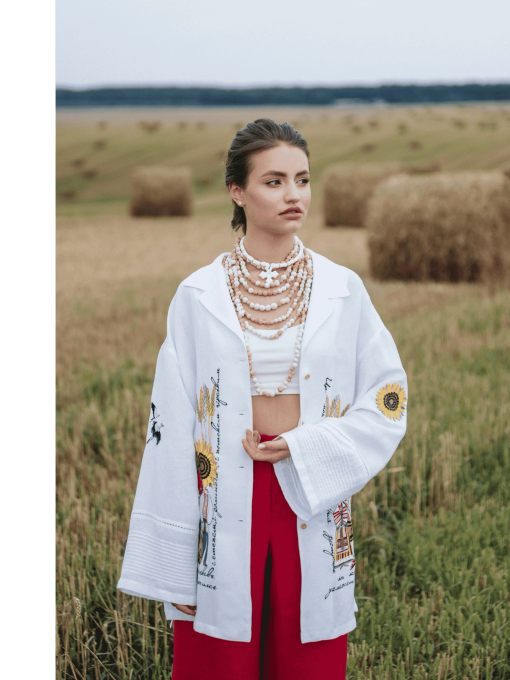 Вышитая рубашка Едельвіка модель 144-24-00 Фото