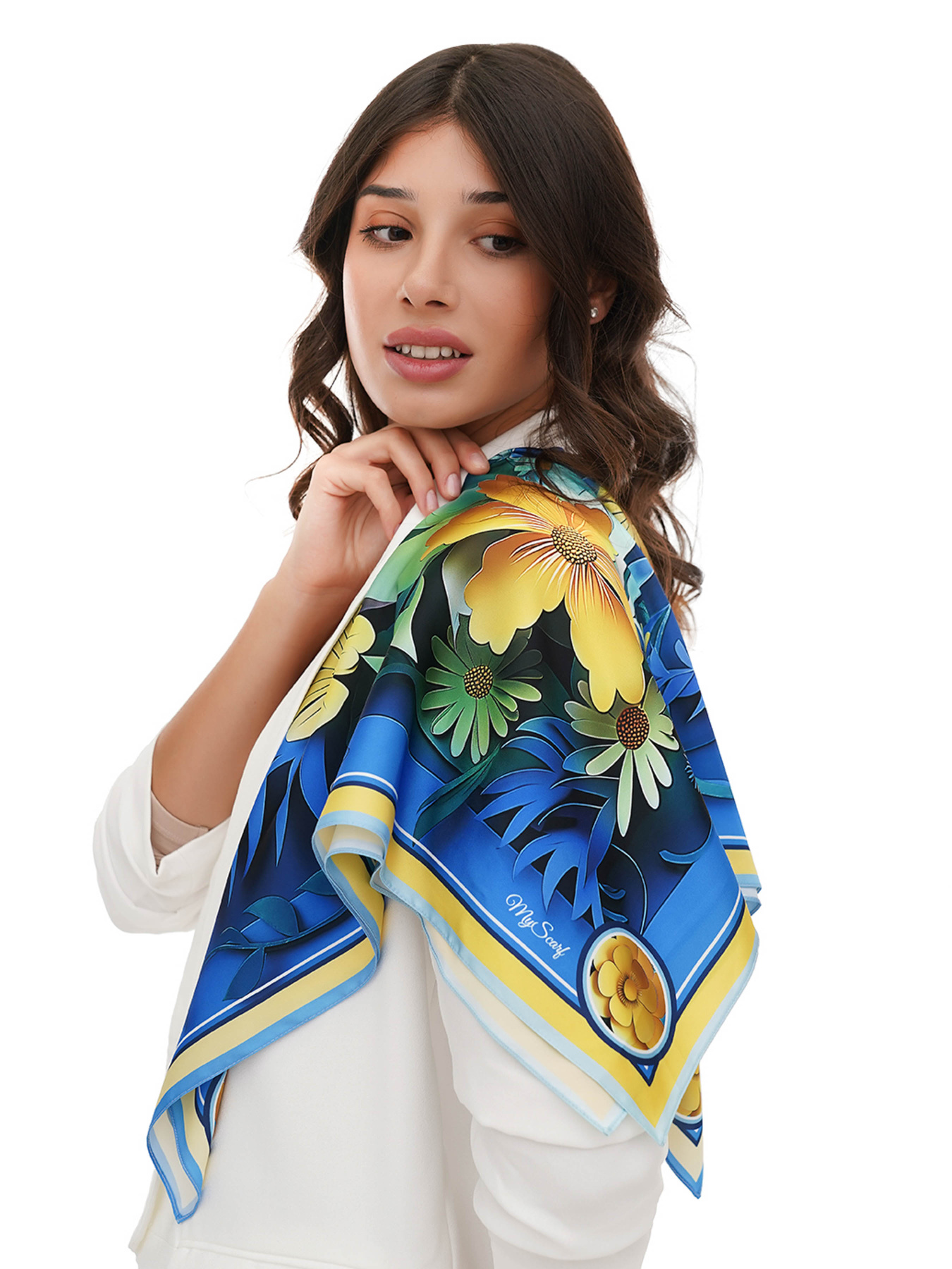 Платок MyScarf Basic модель p19661430516 Фото