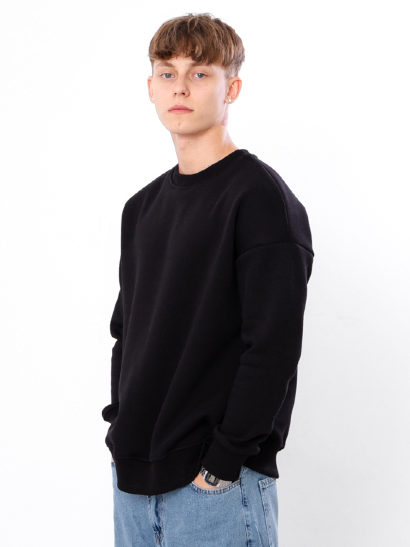 Свитшот Носи своє модель 3364-025-chornij Фото