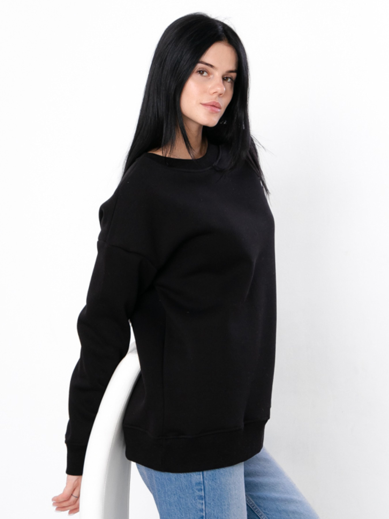 Свитшот Носи своє модель 3355-025-chornij Фото