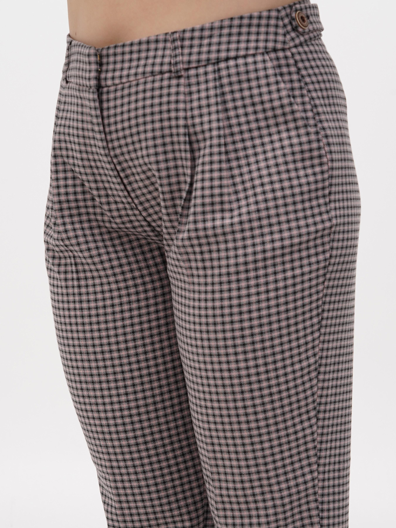 Повсякденні штани Sassofono модель A271-CL-3336_пудра_серый Повсякденні штани Sassofono модель A271-CL-3336_пудра_серый Фото