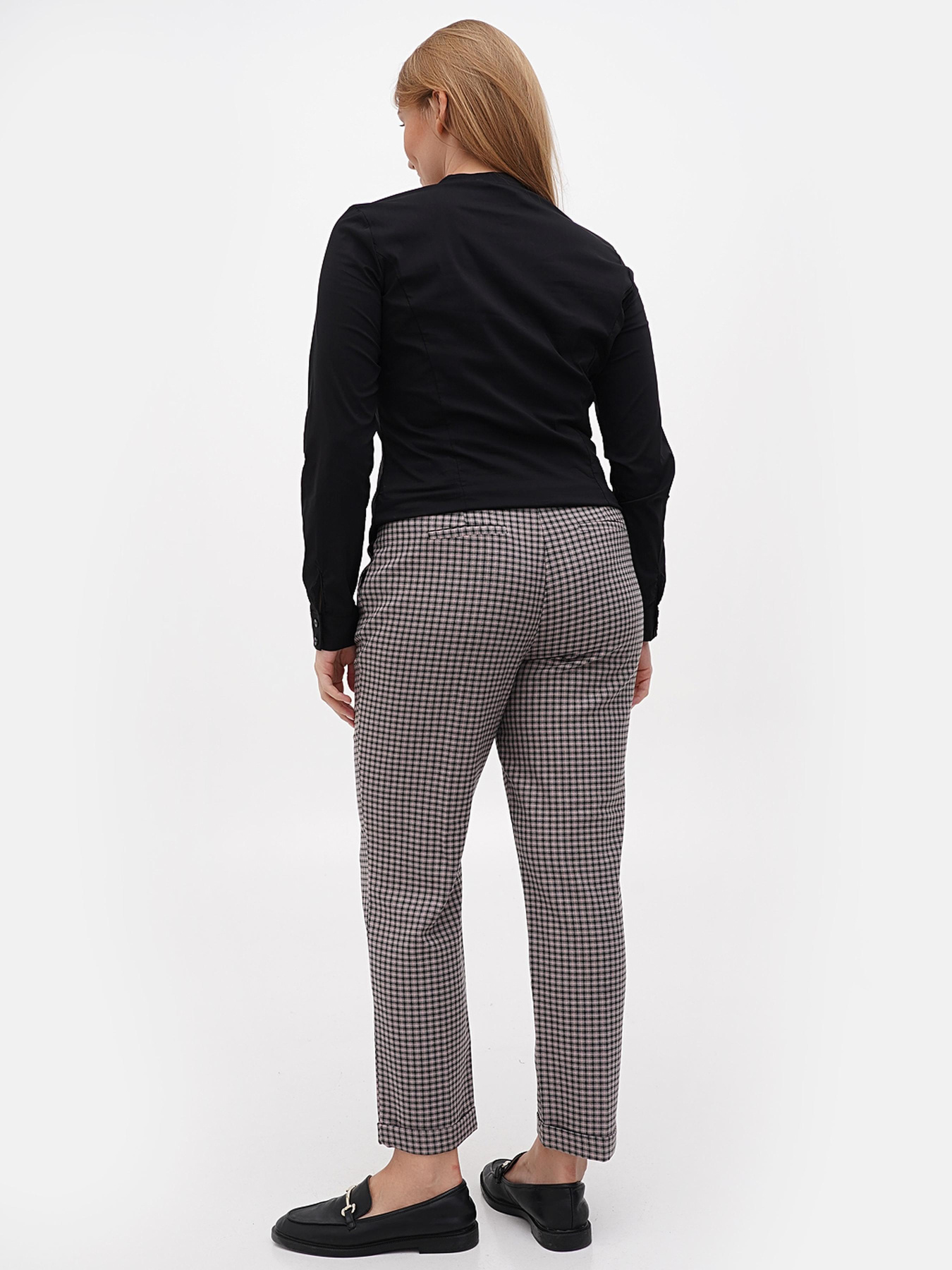 Повсякденні штани Sassofono модель A271-CL-3336_пудра_серый Повсякденні штани Sassofono модель A271-CL-3336_пудра_серый Фото