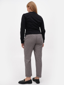 Повсякденні штани Sassofono модель A271-CL-3336_пудра_серый Повсякденні штани Sassofono модель A271-CL-3336_пудра_серый Фото