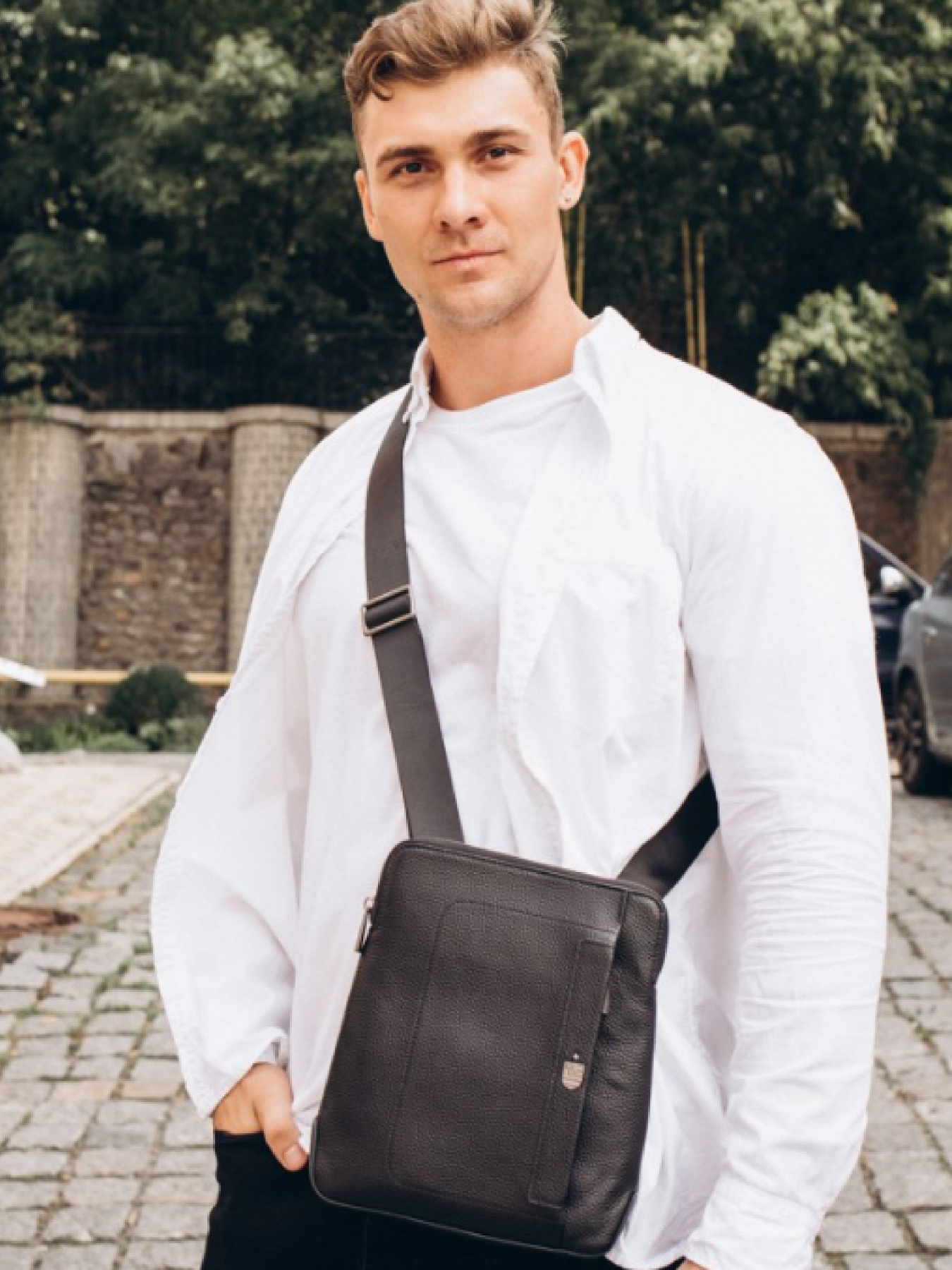 Мессенджер RoyalBag модель RB2970151 Фото