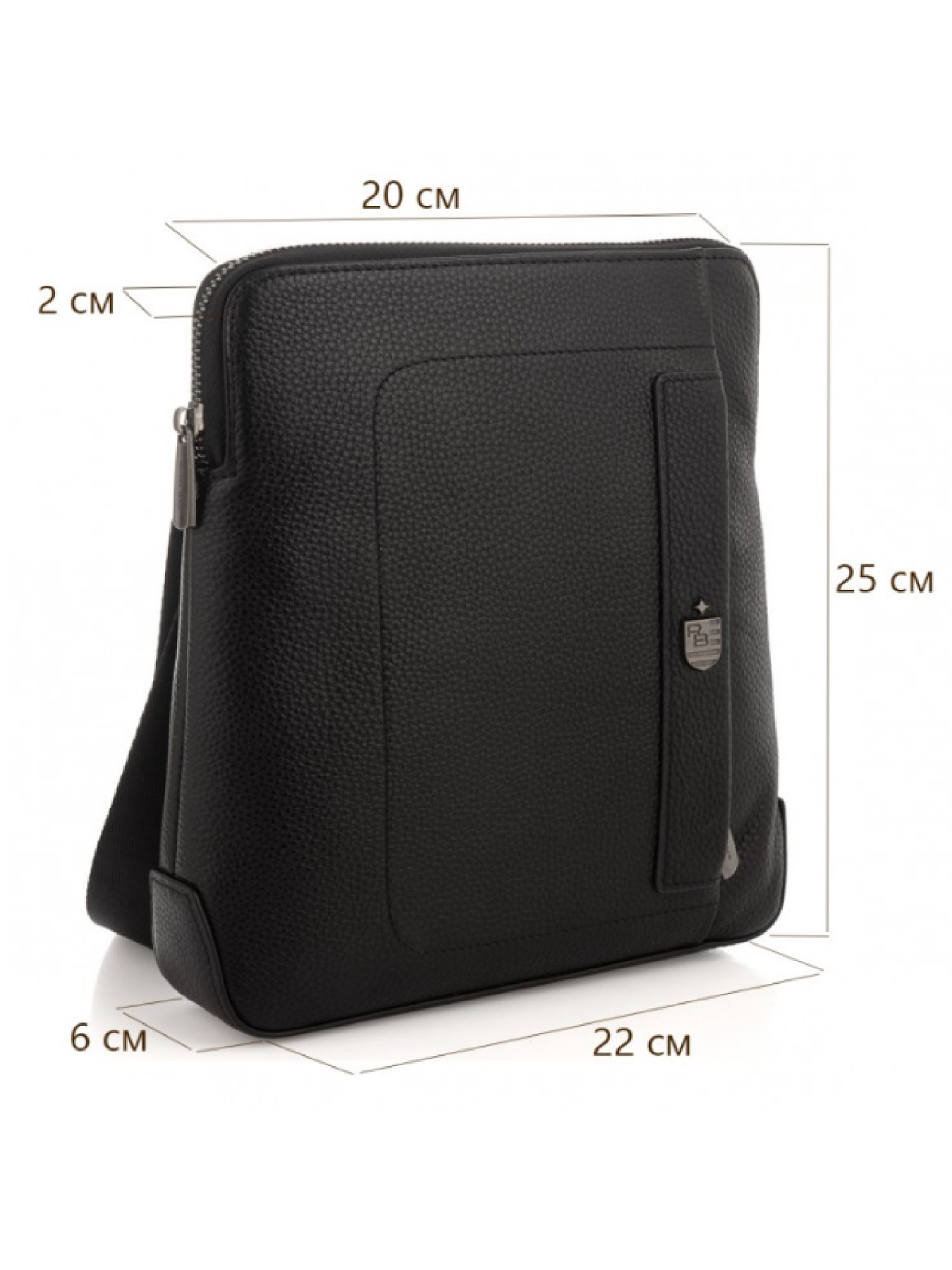 Мессенджер RoyalBag модель RB2970151 Фото