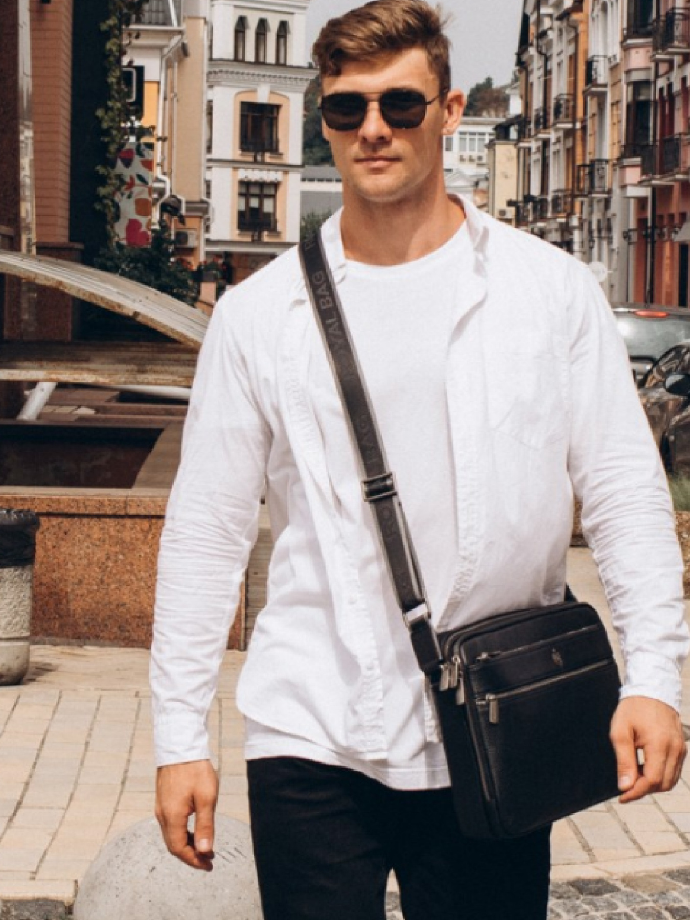 Мессенджер RoyalBag модель RB2970051 Фото