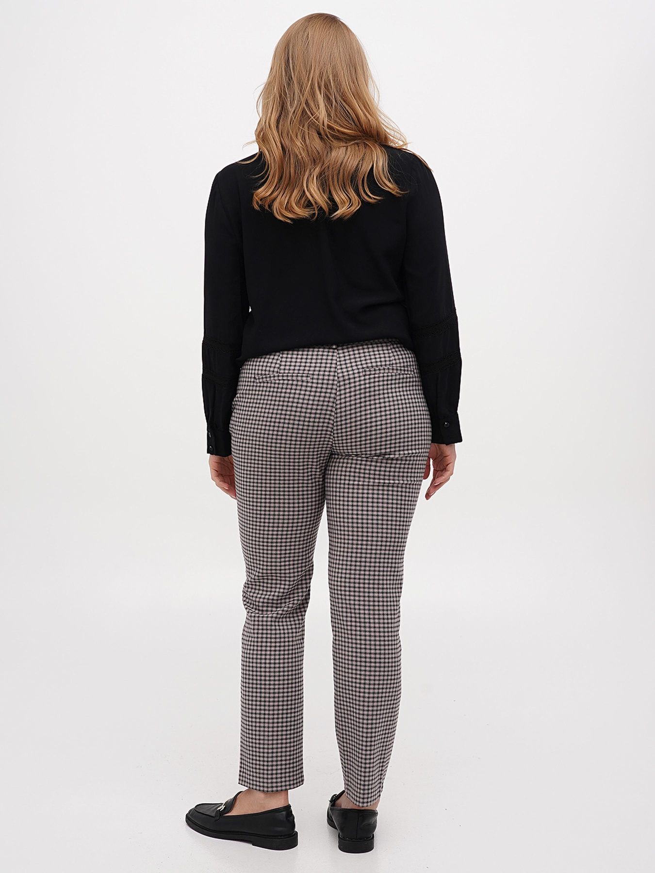 Повсякденні штани Sassofono модель A271-CL-3335_пудра_серый Фото