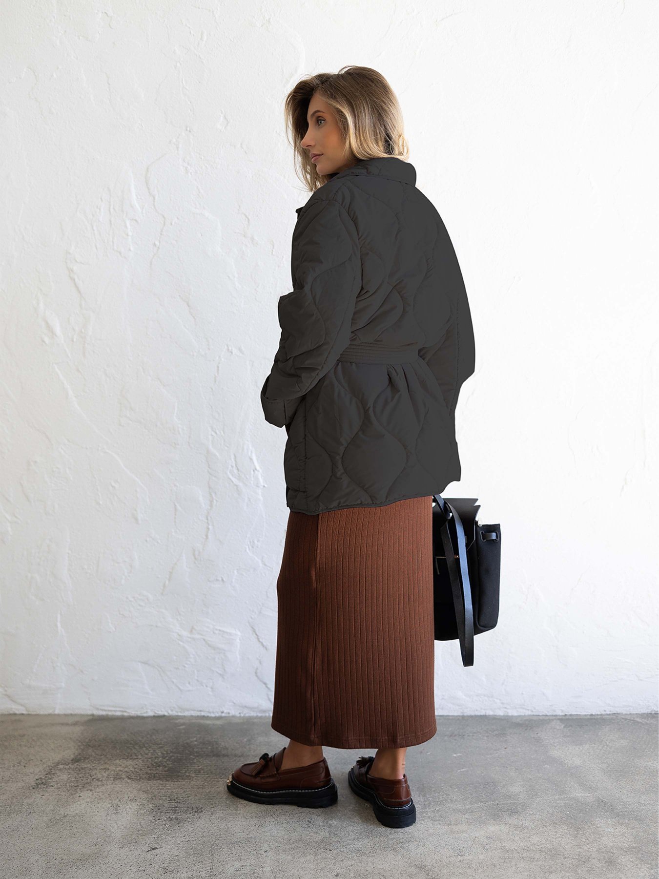 Демісезонна куртка FloveTouch модель Kurtka_sendv_black Фото