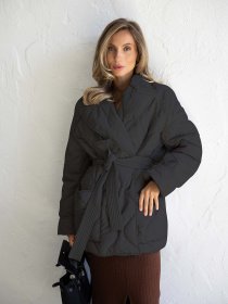 Демісезонна куртка FloveTouch модель Kurtka_sendv_black Фото