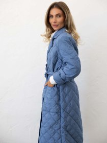 Пальто с утеплителем FloveTouch модель Sendvich_Bl Фото