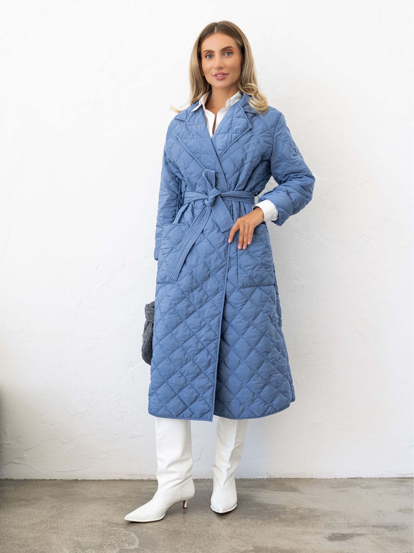 Пальто з утеплювачем FloveTouch модель Sendvich_Bl Фото