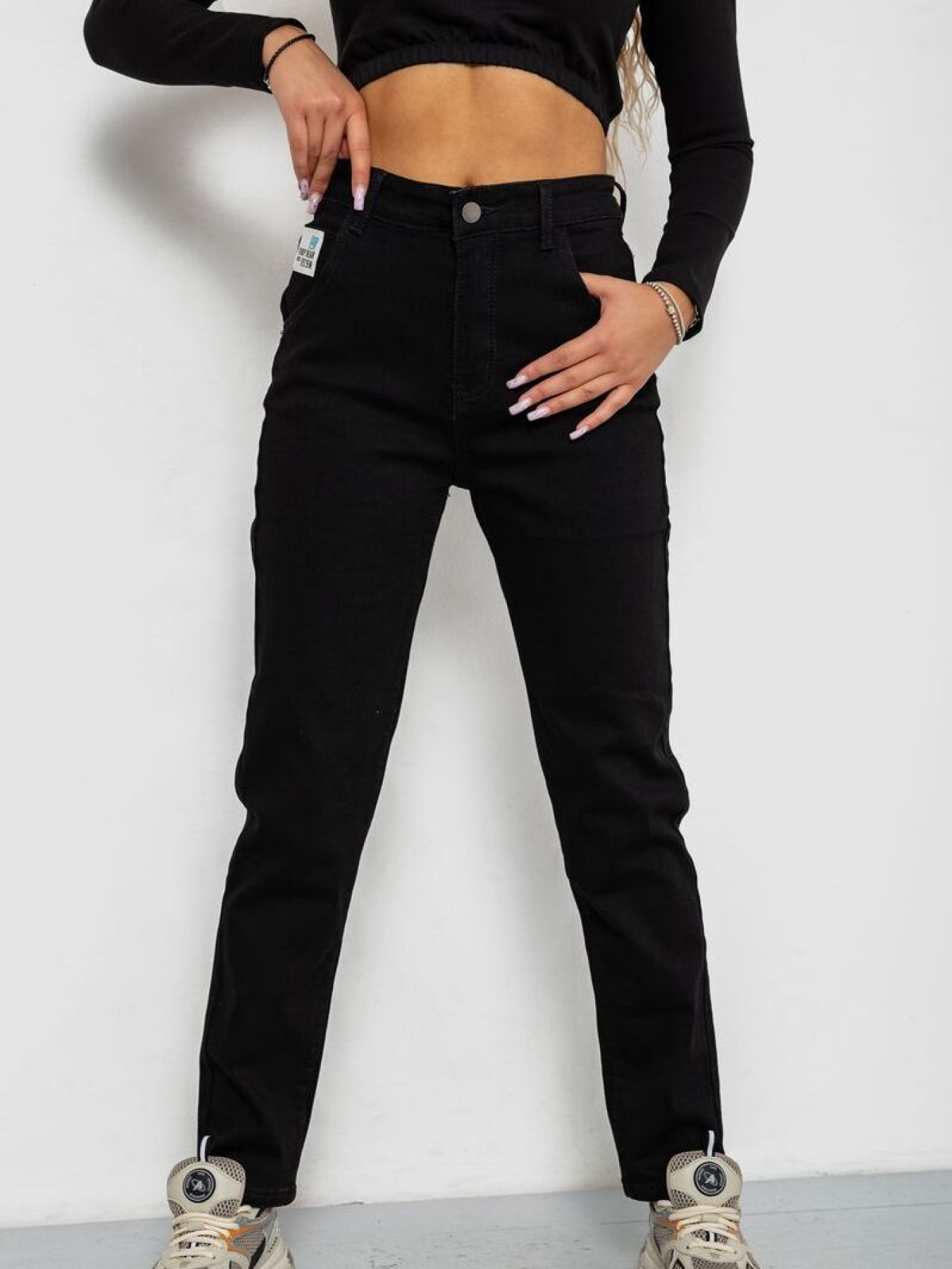 Джинсы мом Ager модель У-1129865::000000096 Фото