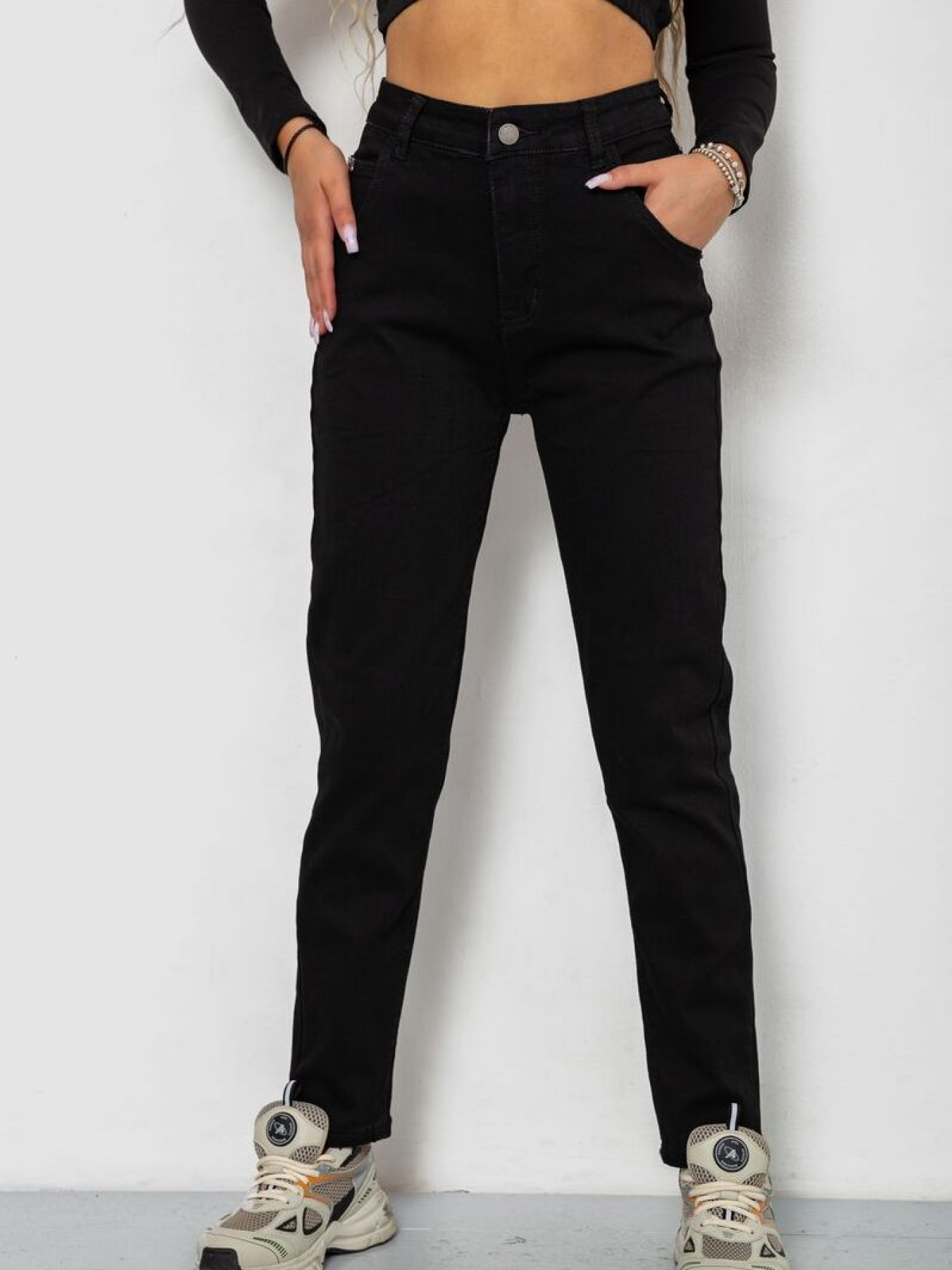 Джинсы мом Ager модель У-1129858::000000096 Фото