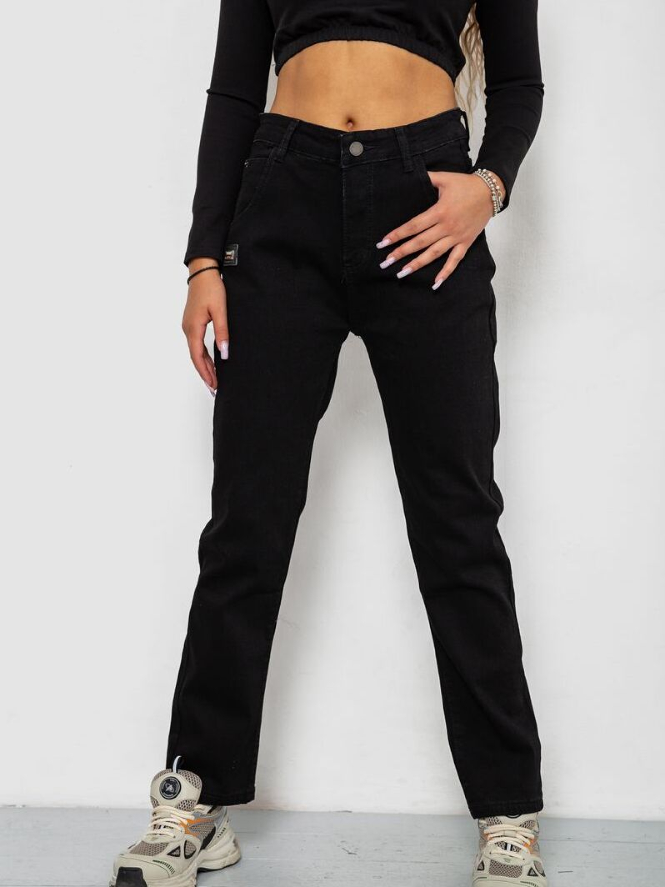 Джинси мом Ager модель У-1129864::000000096 Фото