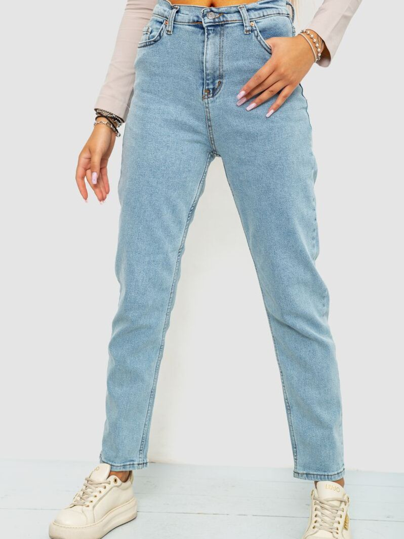 Джинсы мом Ager модель У-1129801::000000031 Фото