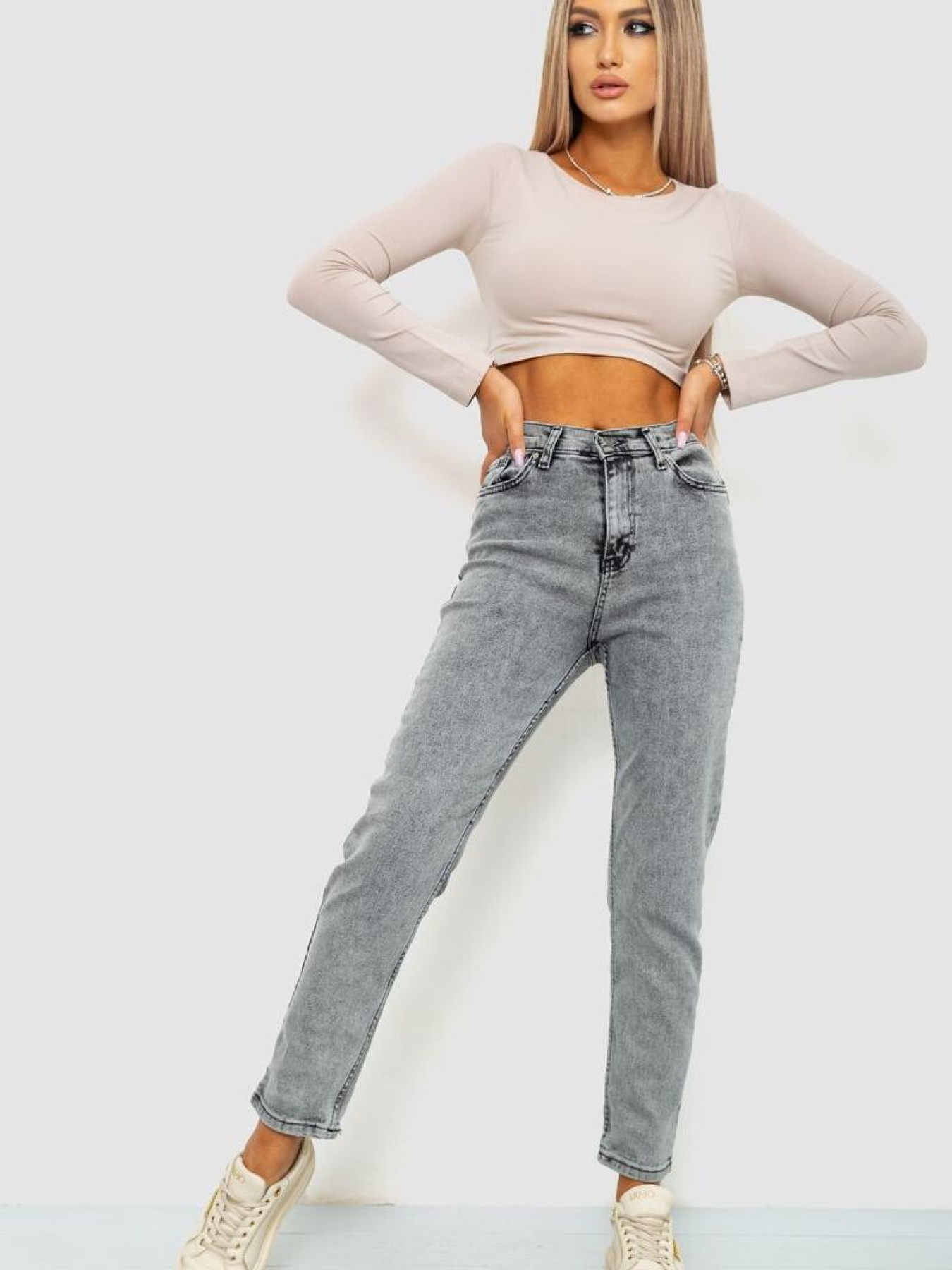 Джинсы мом Ager модель У-1129801::000000072 Фото