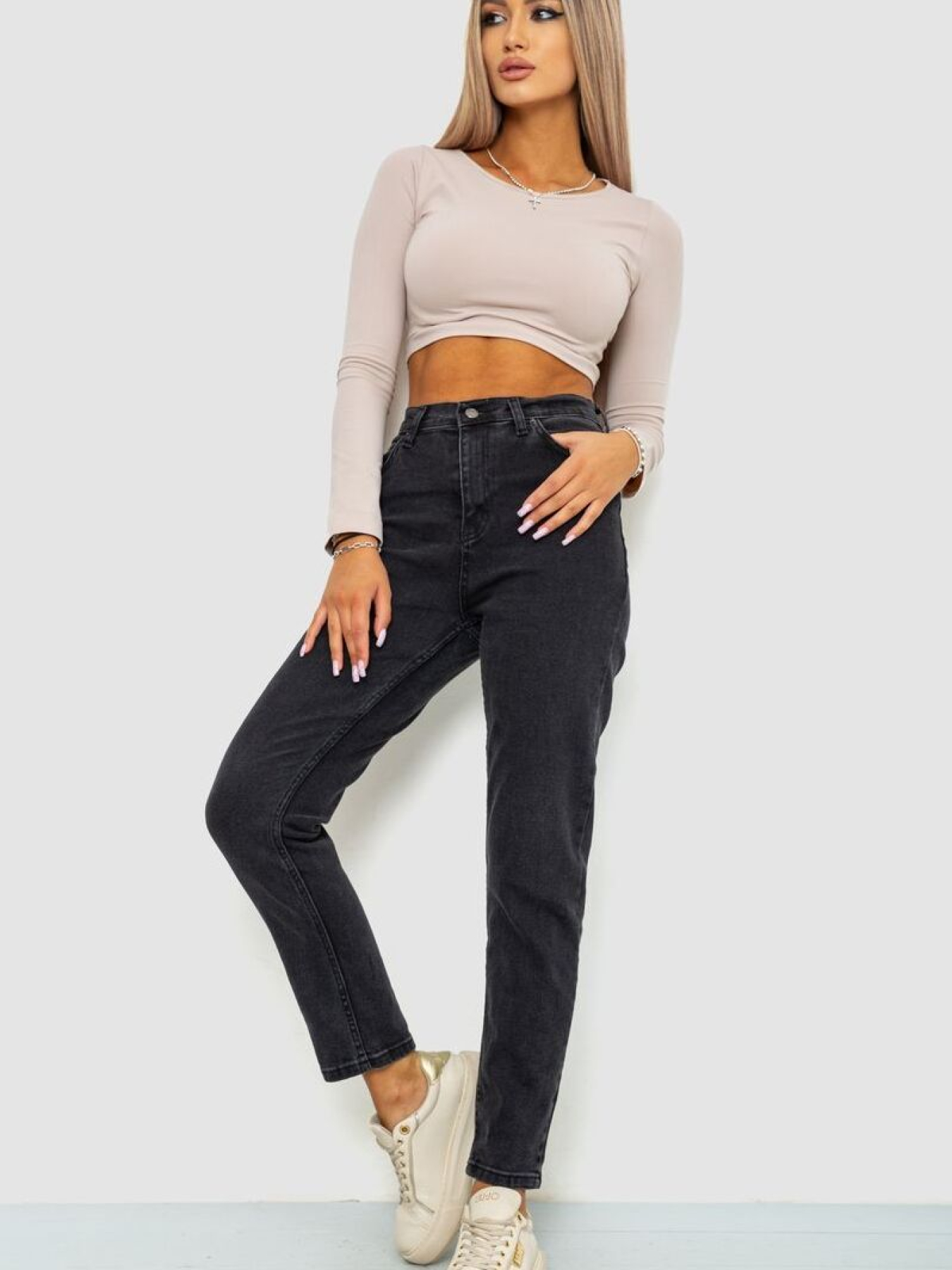 Джинси мом Ager модель У-1129801::000000096 Фото