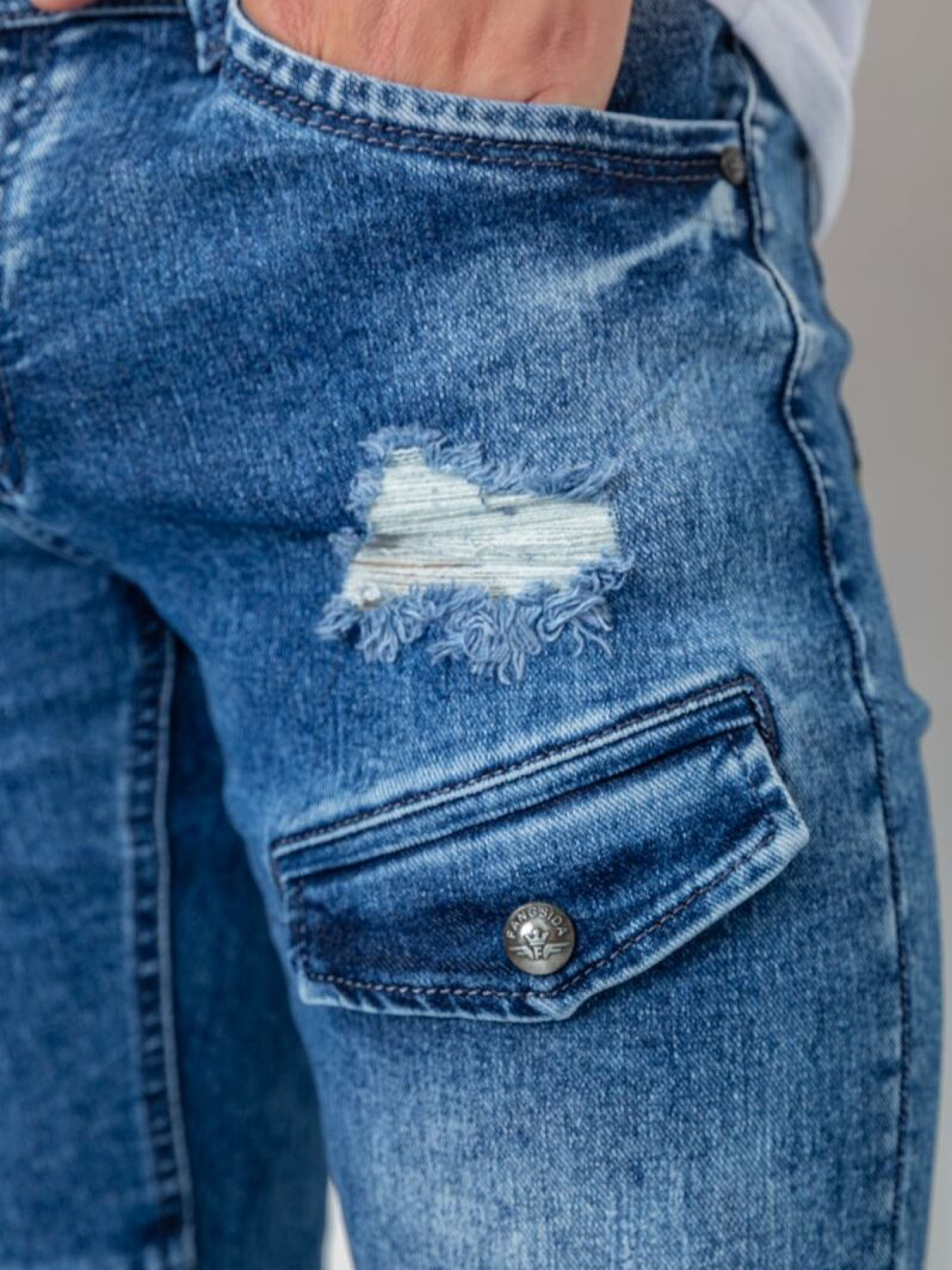 Зауженные джинсы Ager модель У-1128651::000000084 Фото