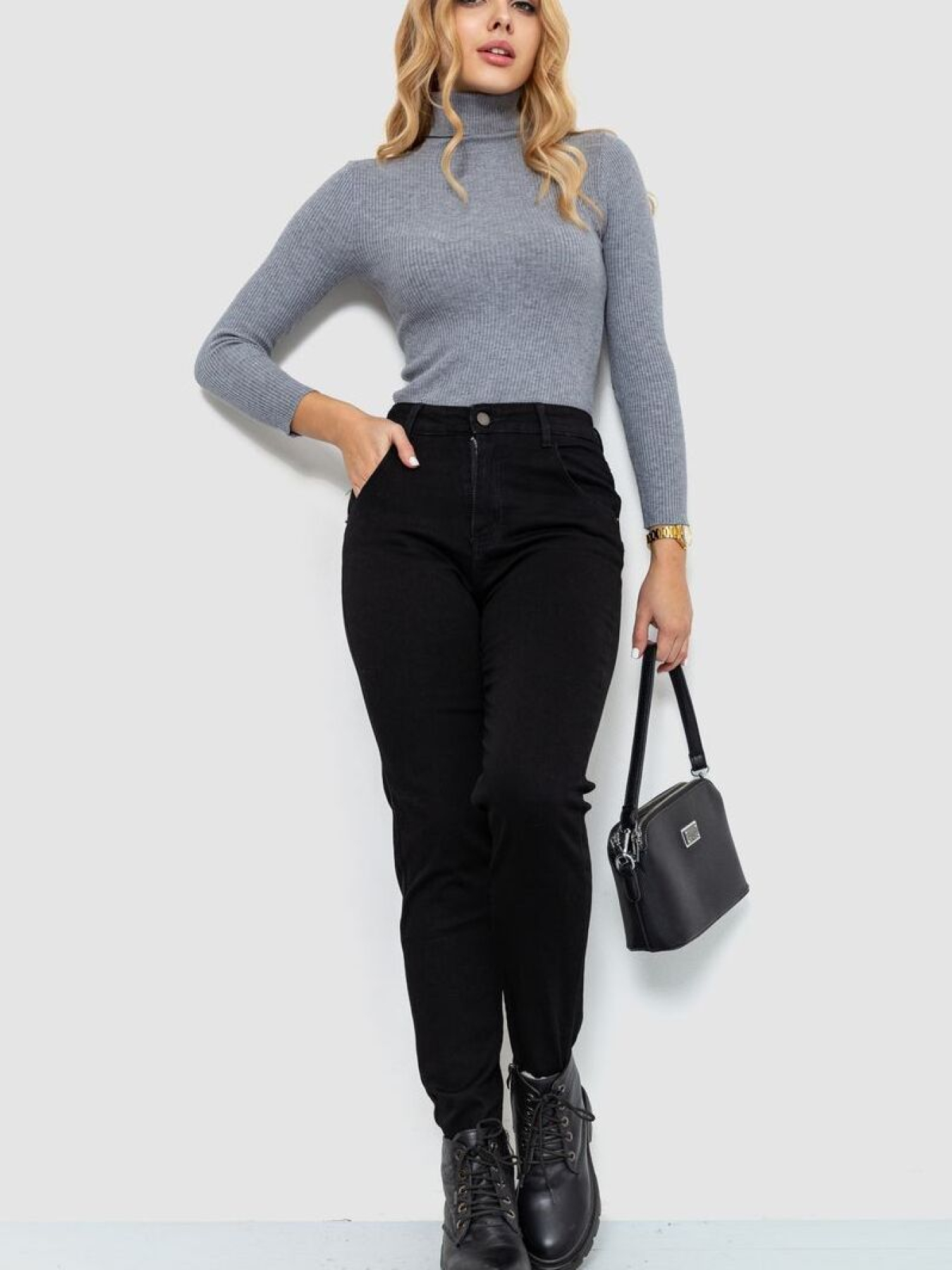 Джинсы мом Ager модель У-1126584::000000096 Фото