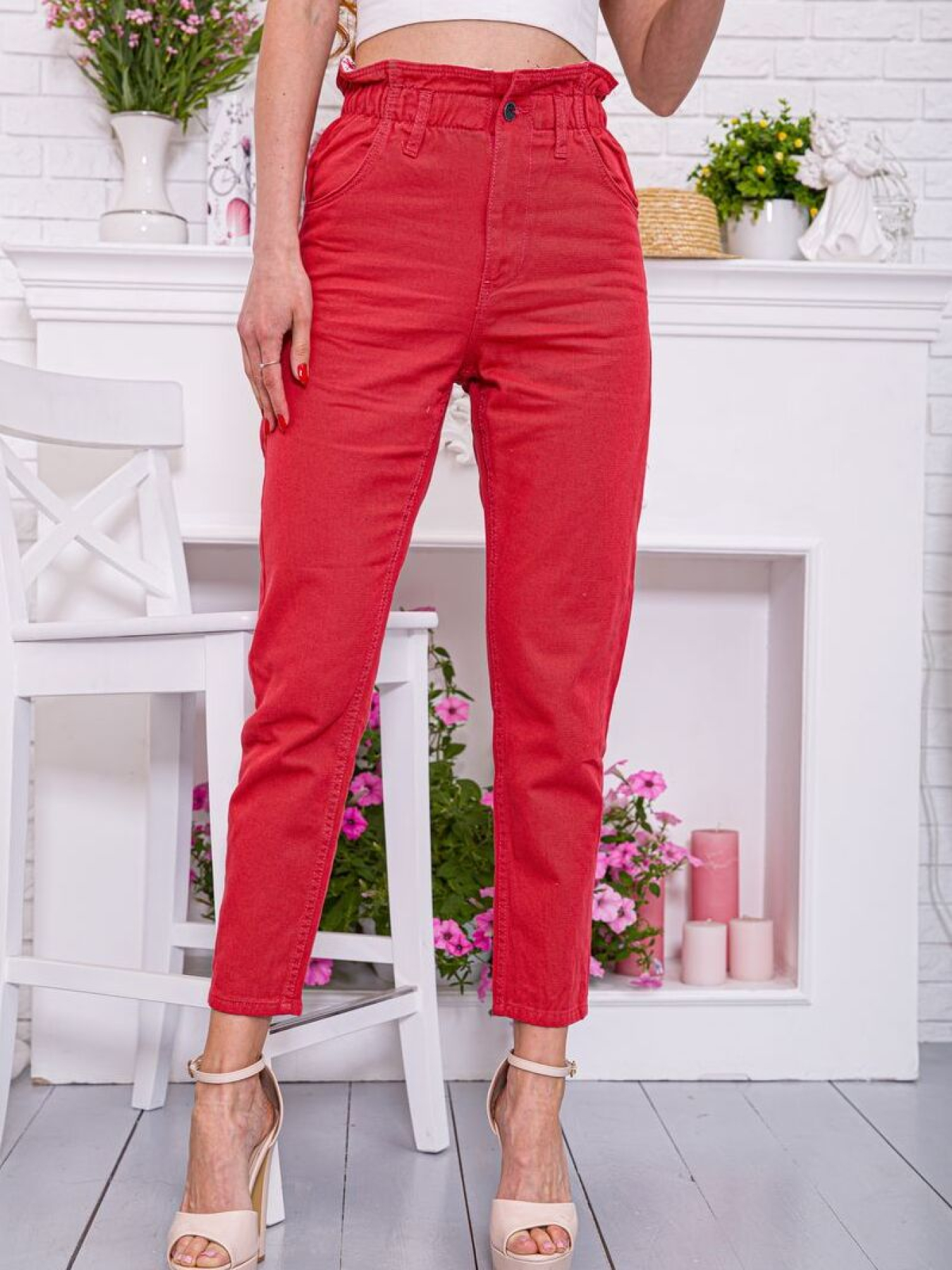 Джинси мом Ager модель У-1120758::000000050 Фото