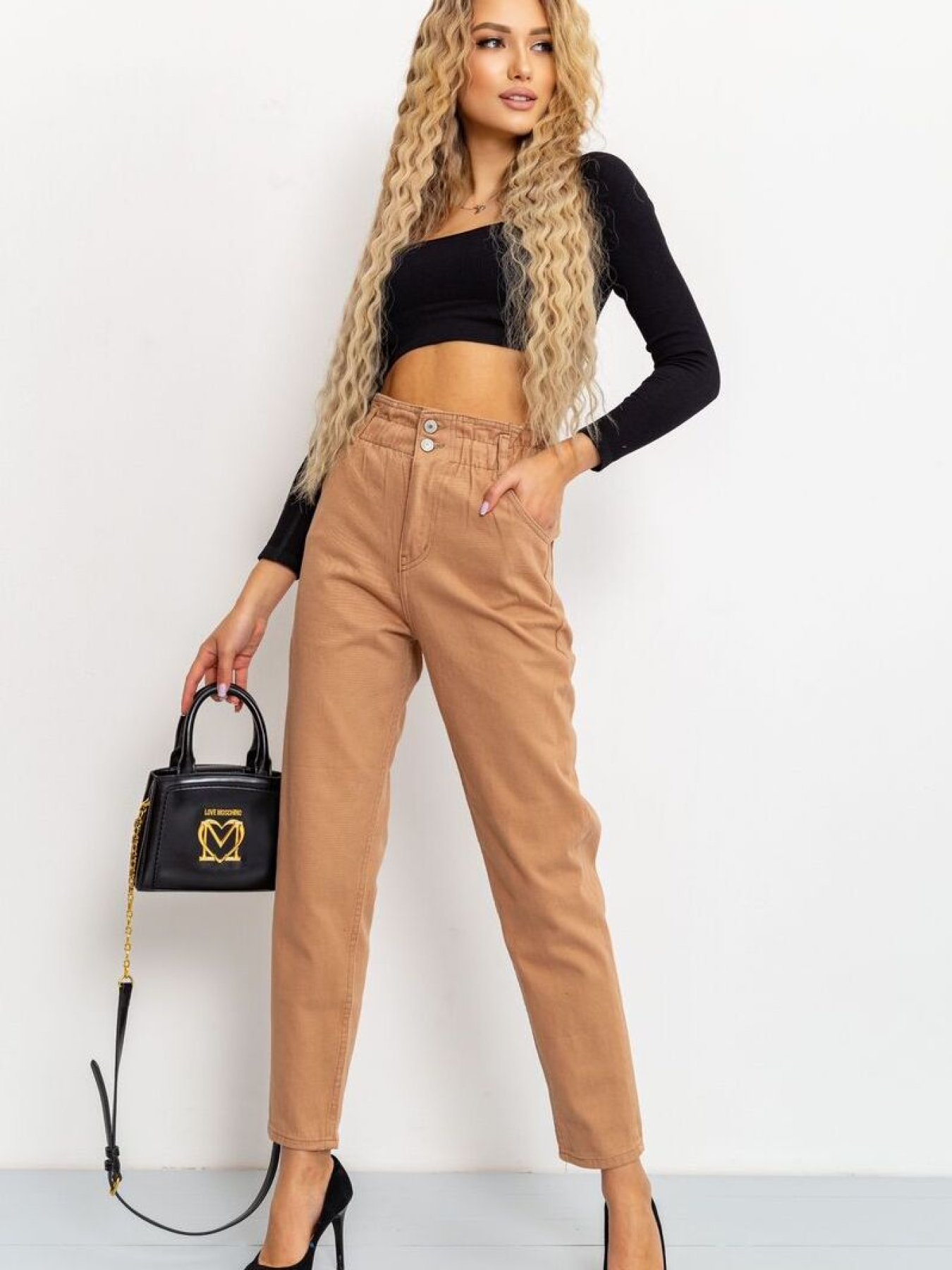 Джинси мом Ager модель У-1120752::000000023 Фото