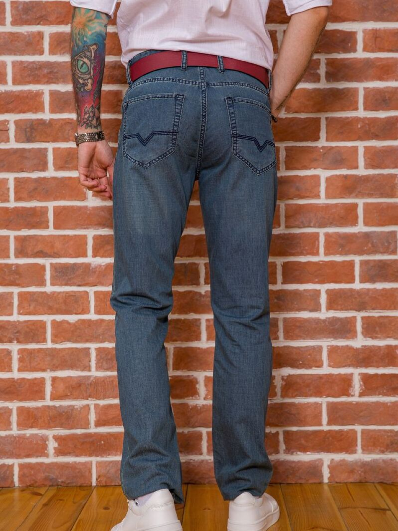 Прямые джинсы Ager модель У-1121054::010001712 Фото