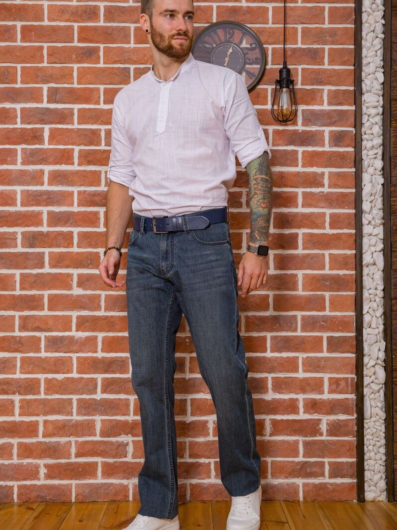 Прямые джинсы Ager модель У-1121038::010001712 Фото