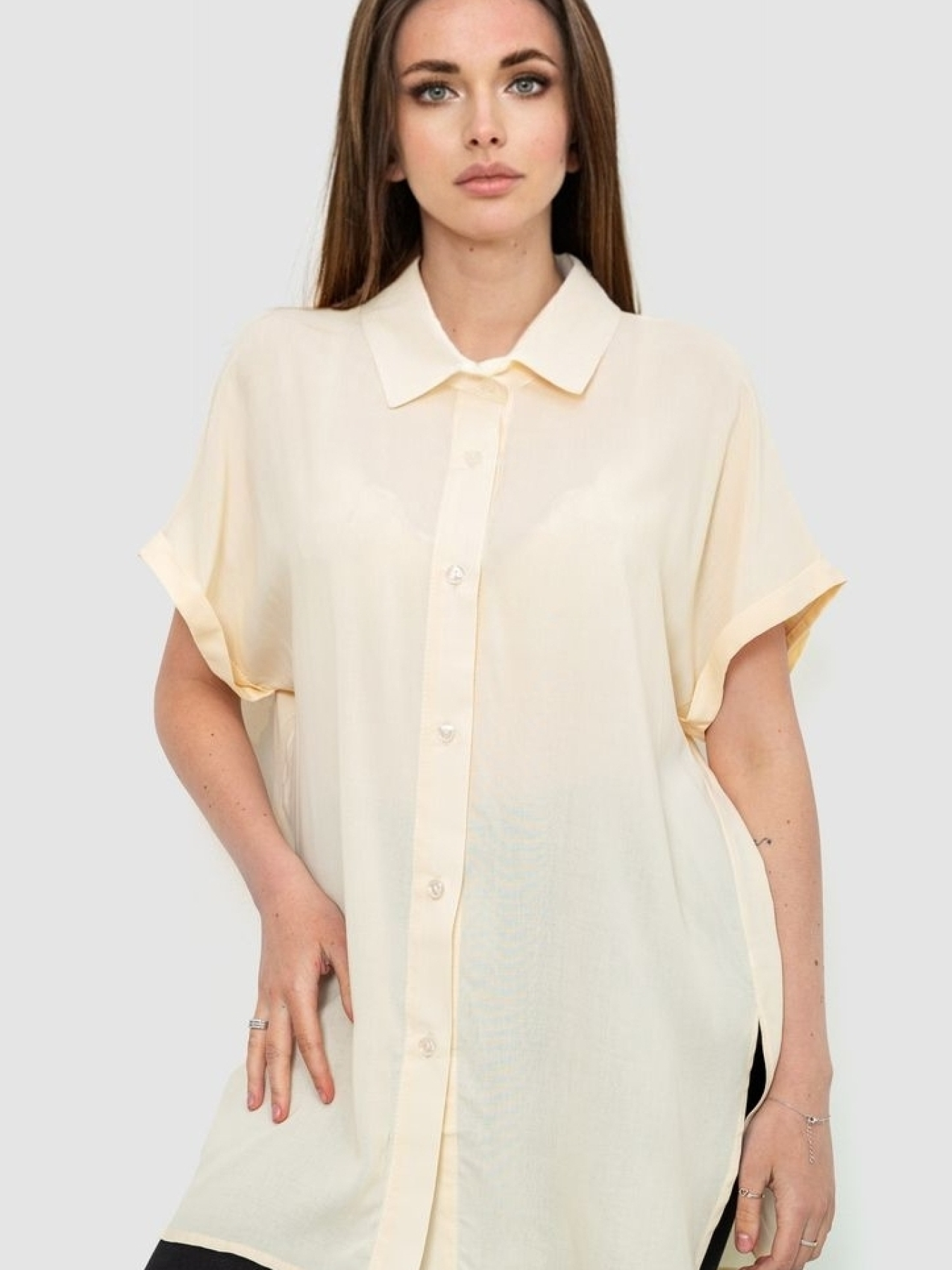 Сорочка повсякденна Ager модель У-1129479::010001505 Фото