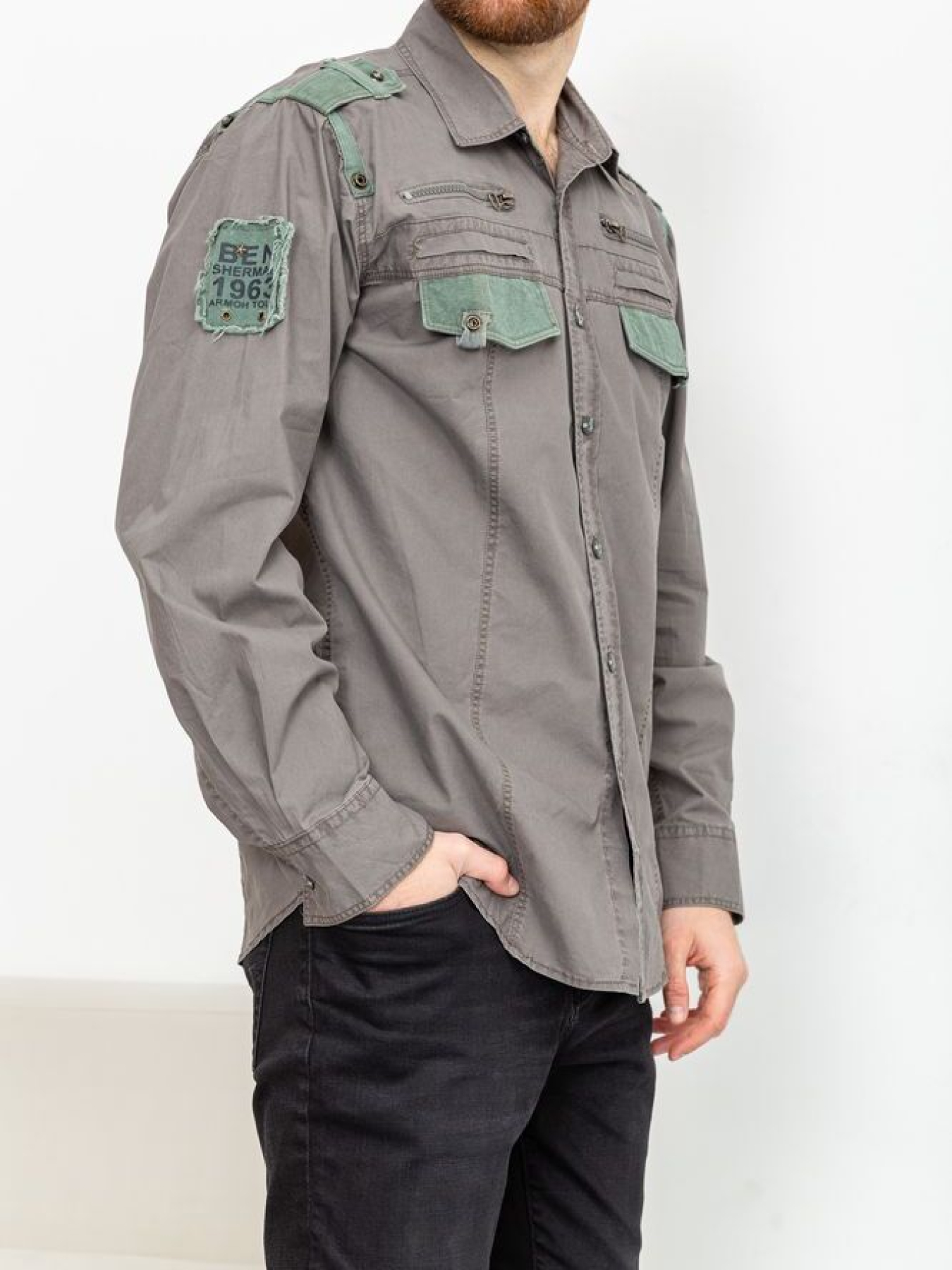 Сорочка повсякденна Ager модель У-1121596::000000072 Фото