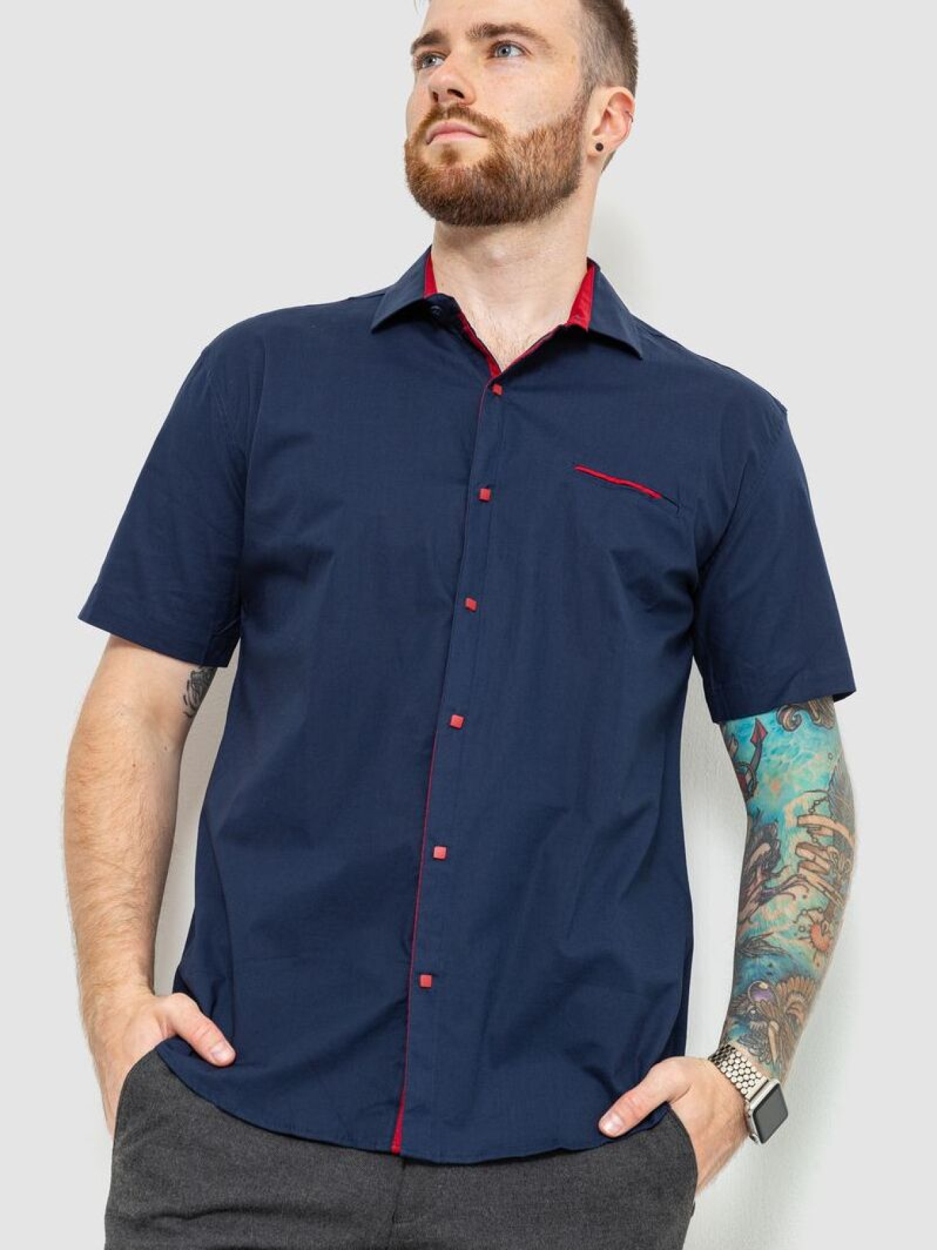 Сорочка повсякденна Ager модель У-1125029::000000090 Фото