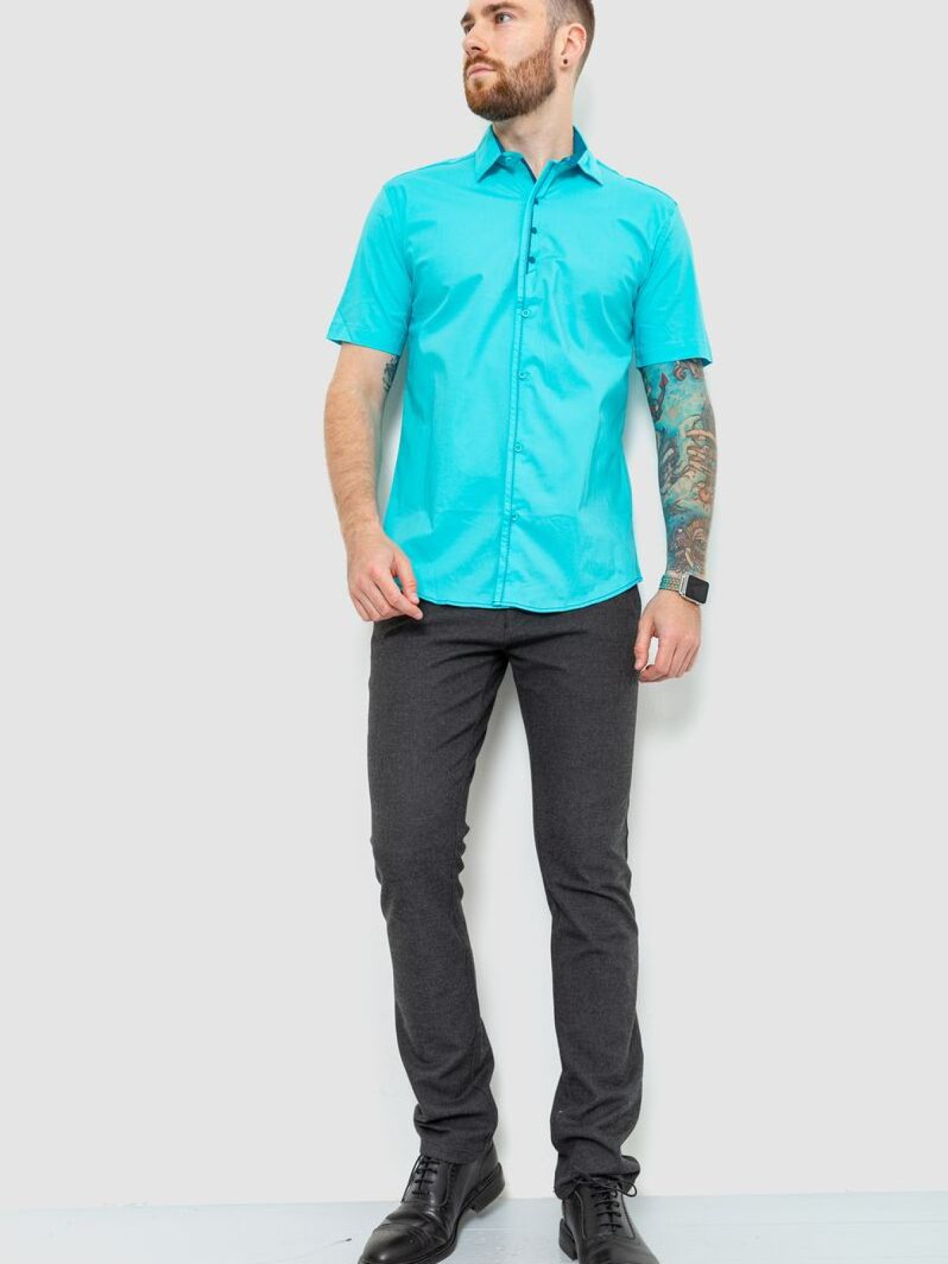 Рубашка повседневная Ager модель У-1125027::000000028 Рубашка повседневная Ager модель У-1125027::000000028 Фото